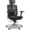 Cadeira De Escritório Comfy Ergofull Tela Mesh Preta, Base Giratória, Braço 3d, Assento Deslizante E Relax Avançado
