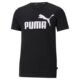 PUMA Camiseta Essentials Logo Juvenil – Cor Preto – Tamanho 10A