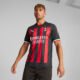 PUMA PUMA Camisa Ac Milan I Torcedor Football Masculina – Cor Preto