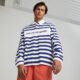 PUMA Camisa Polo Manga Comprida Mmq Sail To Bay Pattern – Cor Azul – Tamanho M