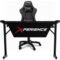 Kit Mesa Gamer + Cadeira Gamer Xperience Ultra Preta, Braço Ajustável E Sistema De Inclinação Avançado