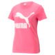 PUMA PUMA Camiseta Classics Logo Feminina – Cor Rosa