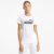 PUMA Camiseta Essentials Logo Feminina – Cor Branco – Tamanho EGG