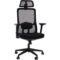 Cadeira De Escritório Comfy Turya Ultra Tela Mesh Preta, Braço 3d, Assento Deslizante E Relax