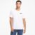 PUMA Camiseta Essentials V-Neck Masculina – Cor Branco – Tamanho GG