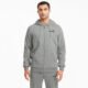 PUMA Moletom Essentials Logo Full-Zip Masculino – Cor Cinza – Tamanho P