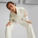 PUMA PUMA Moletom Infuse Half-Zip Feminino – Cor Branco