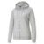 PUMA Moletom Com Capuz Essentials Full-Zip Feminino – Cor Cinza – Tamanho PP