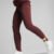 PUMA Legging Essentials Plus Metallic Feminina – Cor Roxo – Tamanho M