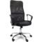 Cadeira De Escritório Flexy Leaf Preta, Base Giratória E Sistema Relax