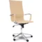 Cadeira De Escritório Comfy Nifty Plus Caramelo, Base Giratória E Sistema Relax